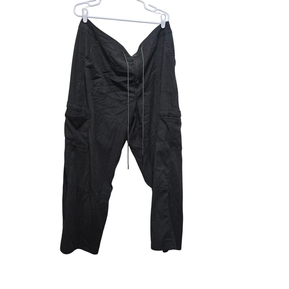 Arula Wide Leg Cargo Pants Size 20 Charcoal Utility Style